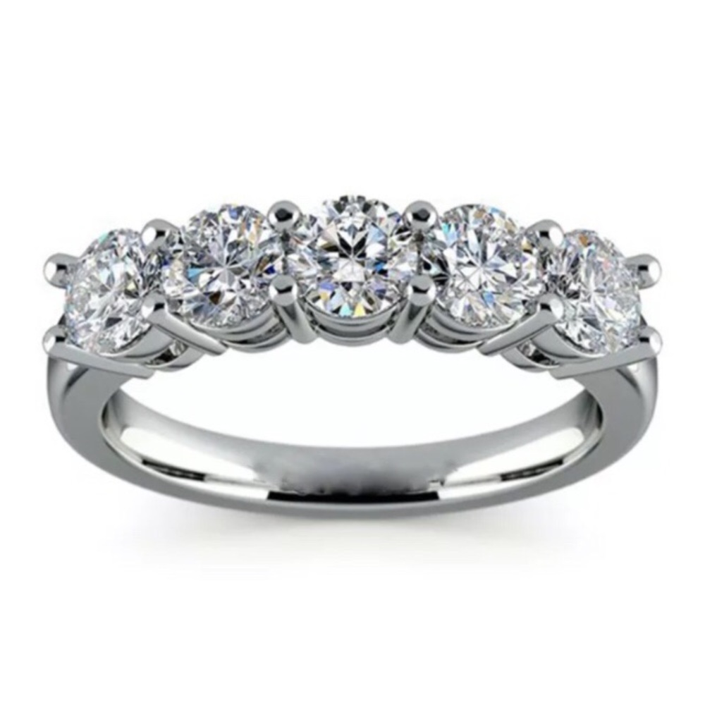 COPY - Princess Cut White Sapphire 925 Silver Ring